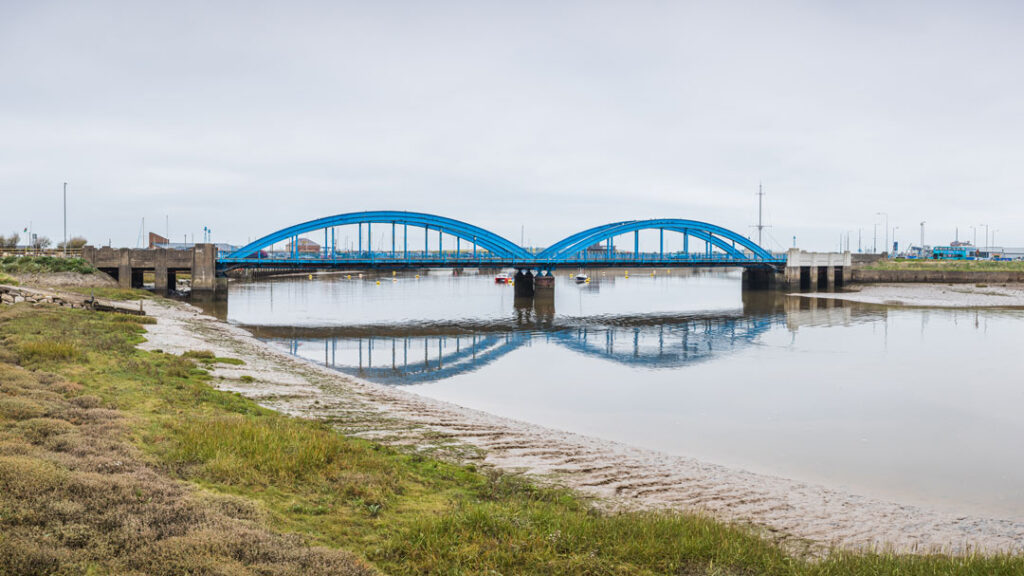 blue bridge rhyl north wales 1